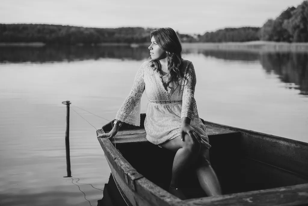 Sesja fotograficzna nad Jeziorem Wierzbiczańskim