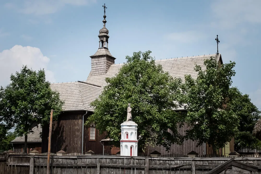 Wielkopolski Park Etnograficzny w Dziekanowicach - Kościół